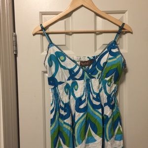 Multi colored summer dress in size M